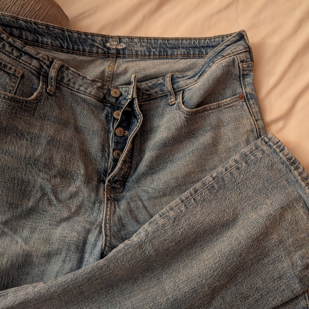 Old Navy Denim Blue Relaxed Jeans